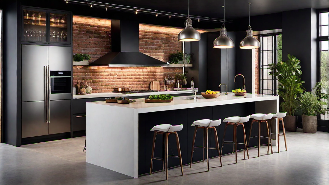 Minimalist Approach to Industrial Kitchen Design