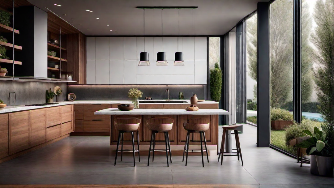 Urban Oasis: Mediterranean Kitchen Design in a City Setting
