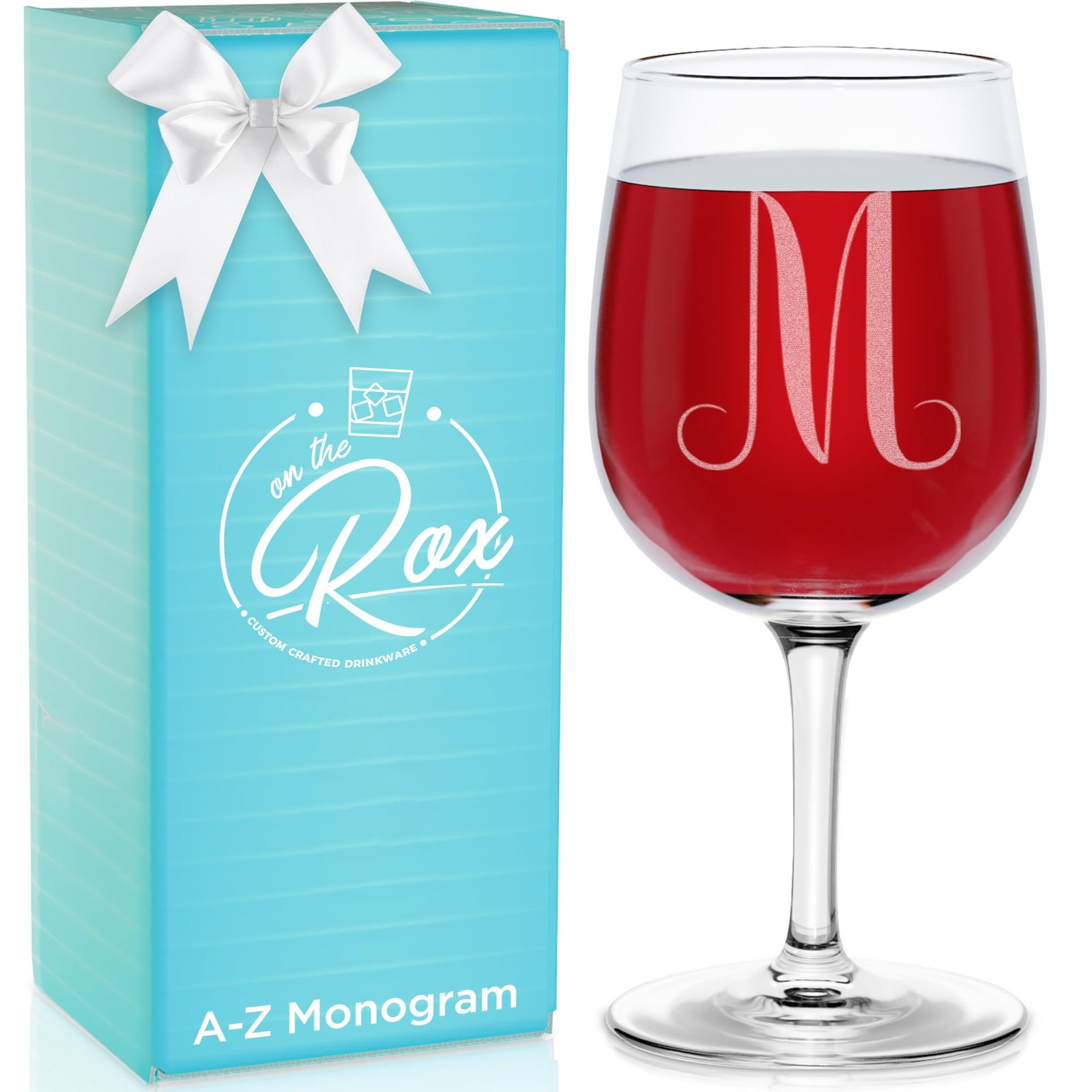 Engraved Personalized Wine Glass