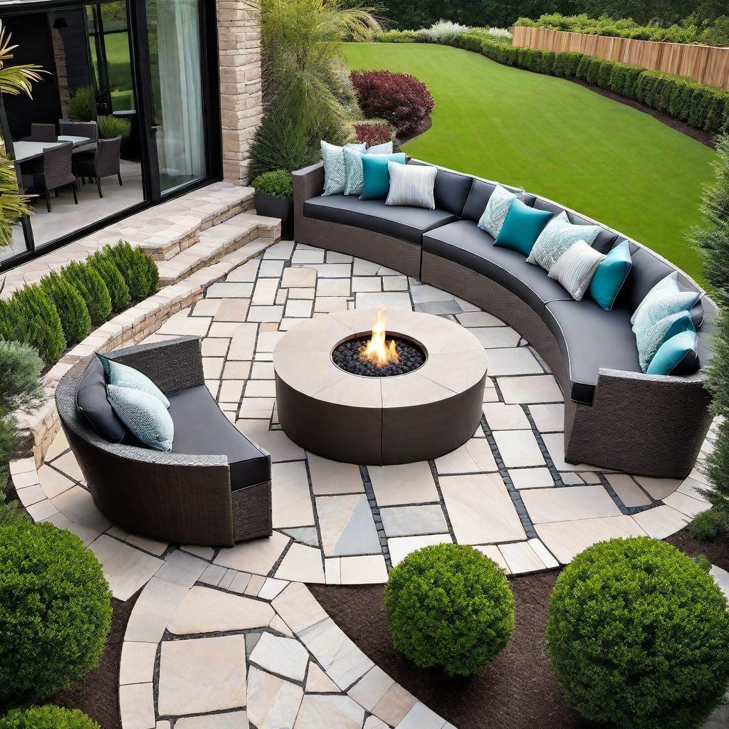 Sleek and Sophisticated: Modern Patio Designs Featuring Pavers