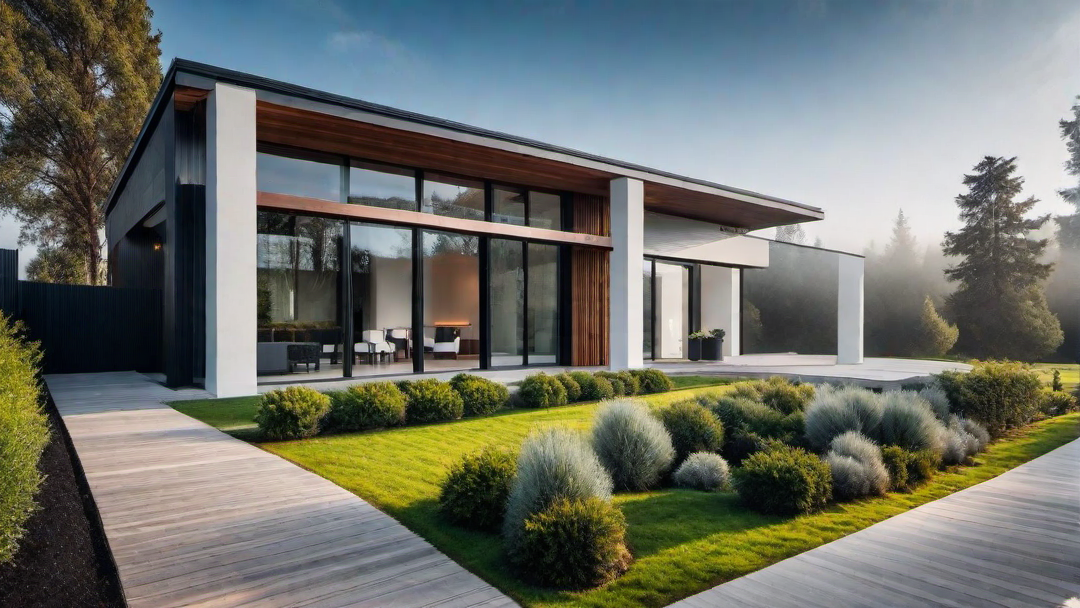Redefining Tradition: Modern Exterior House with Classic Touches