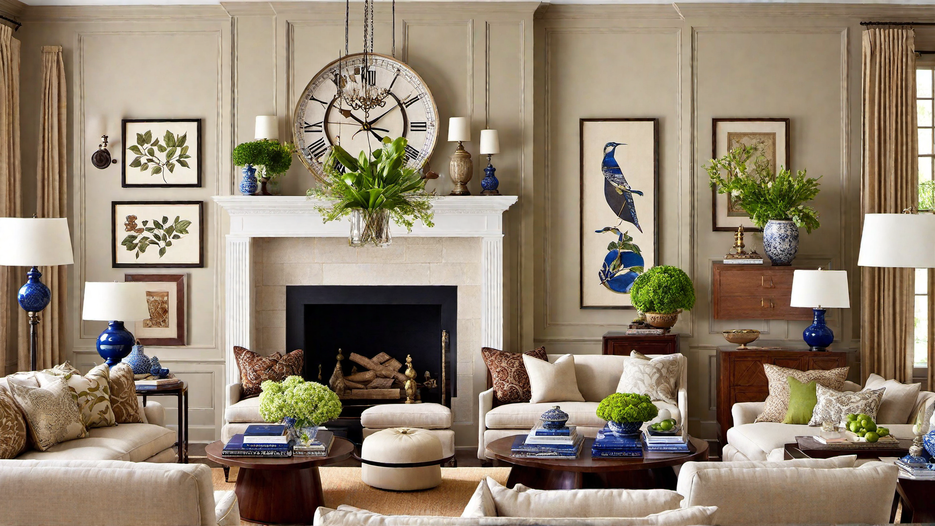 Stylish Drapery: Curtains that Enhance Colonial Chic