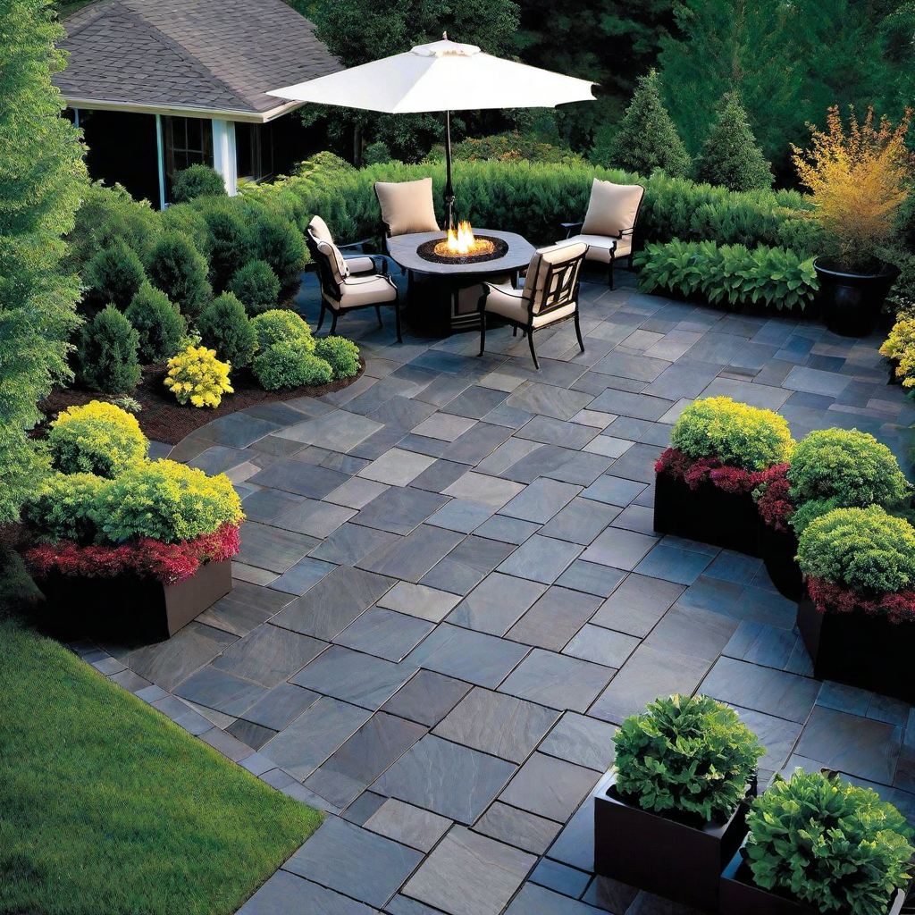 Optimizing Space with Clever Paver Patio Ideas Layout