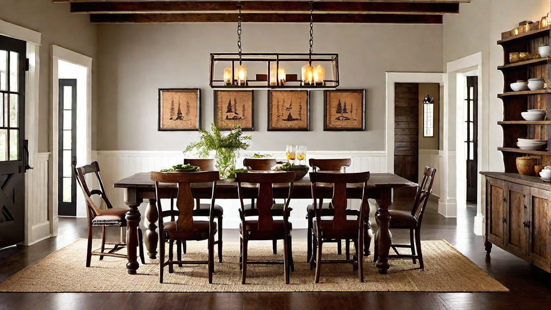 Vintage Western: Nostalgic Ranch Style Dining Room Decor