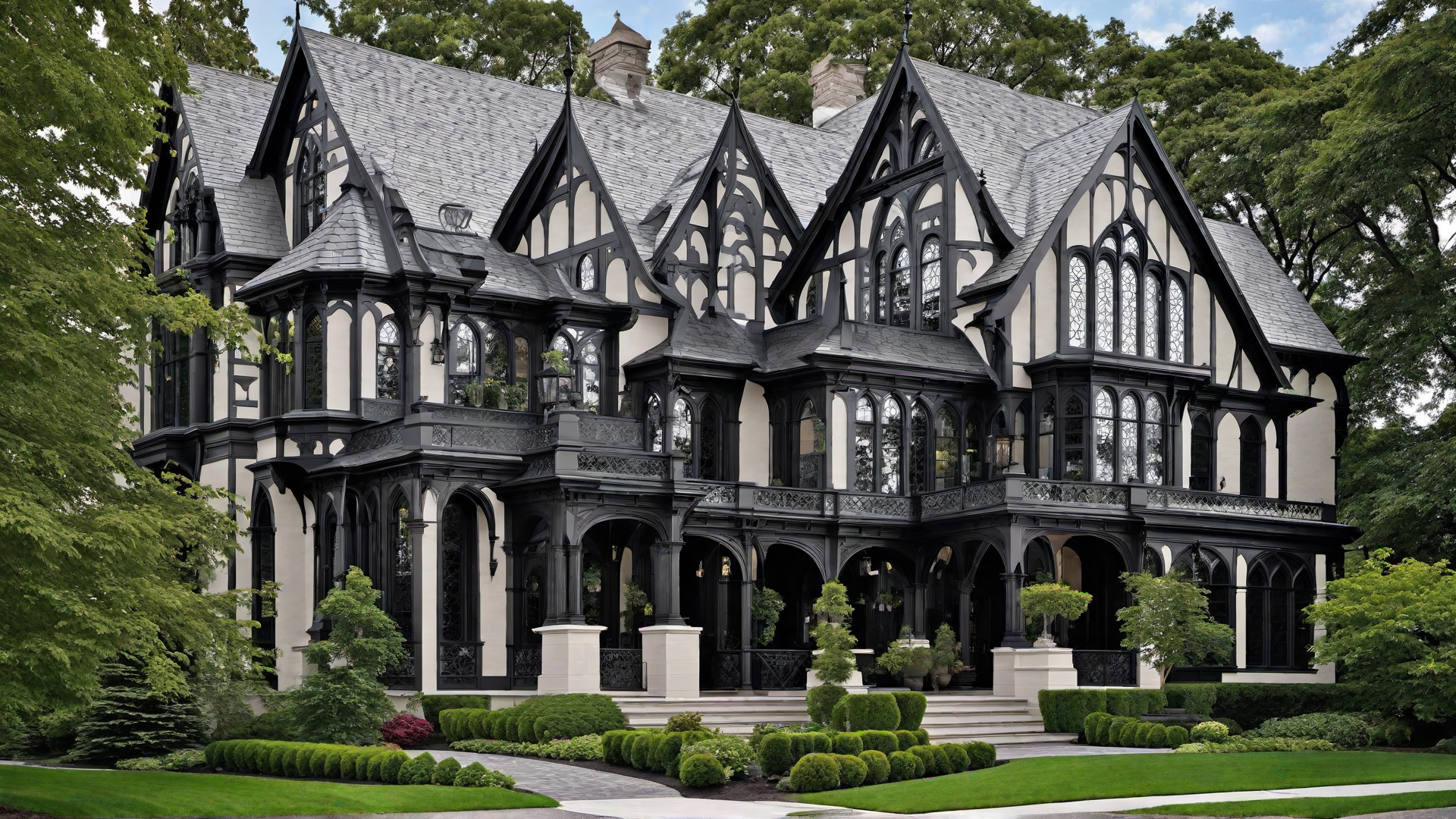 Gothic Revival Exterior Design Principles
