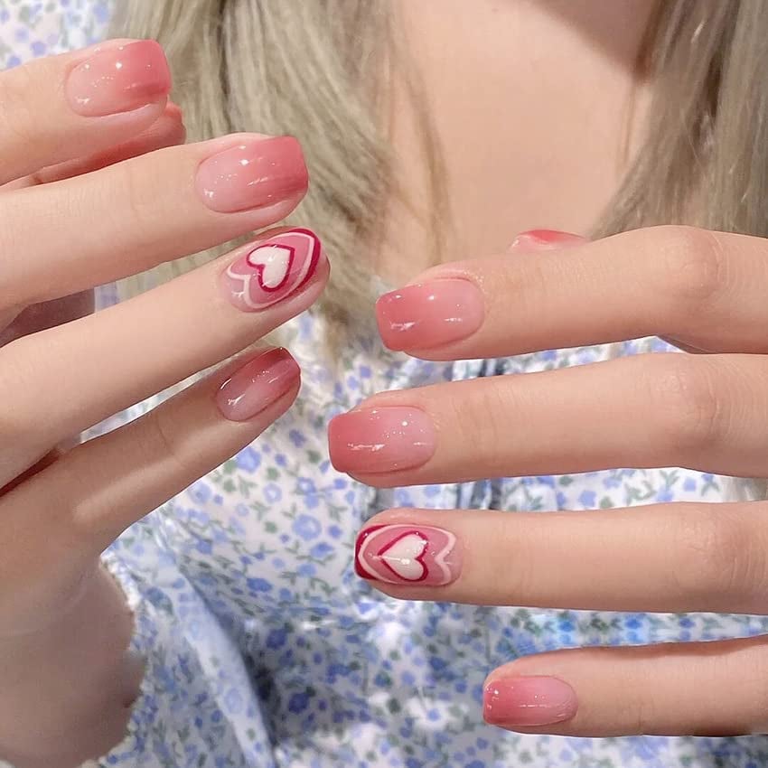 Valentine's Day Press on Nails