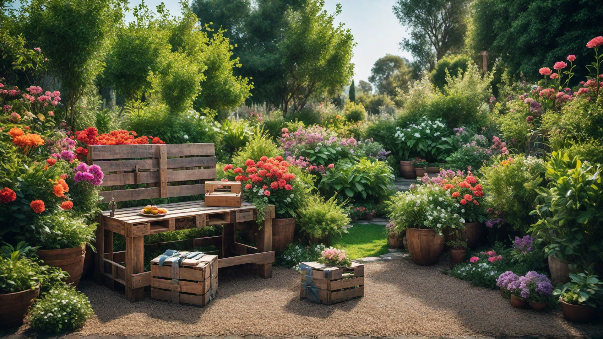 Pallet Storage Bench