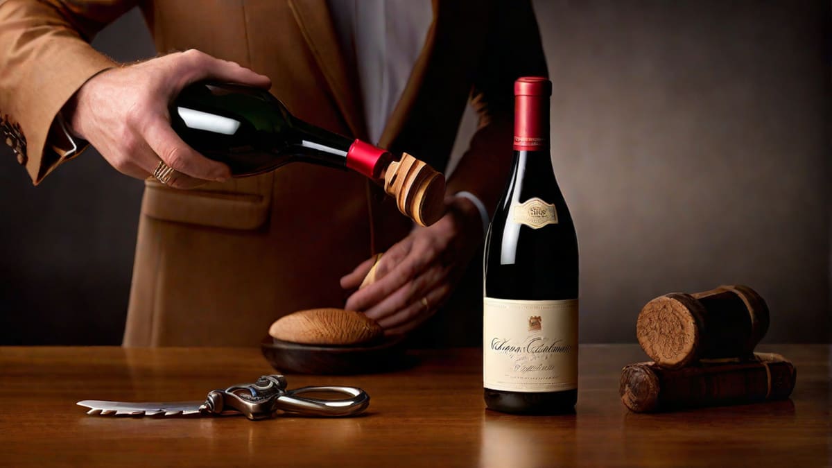How Do You Open A Bottle Of Wine With Corkscrew