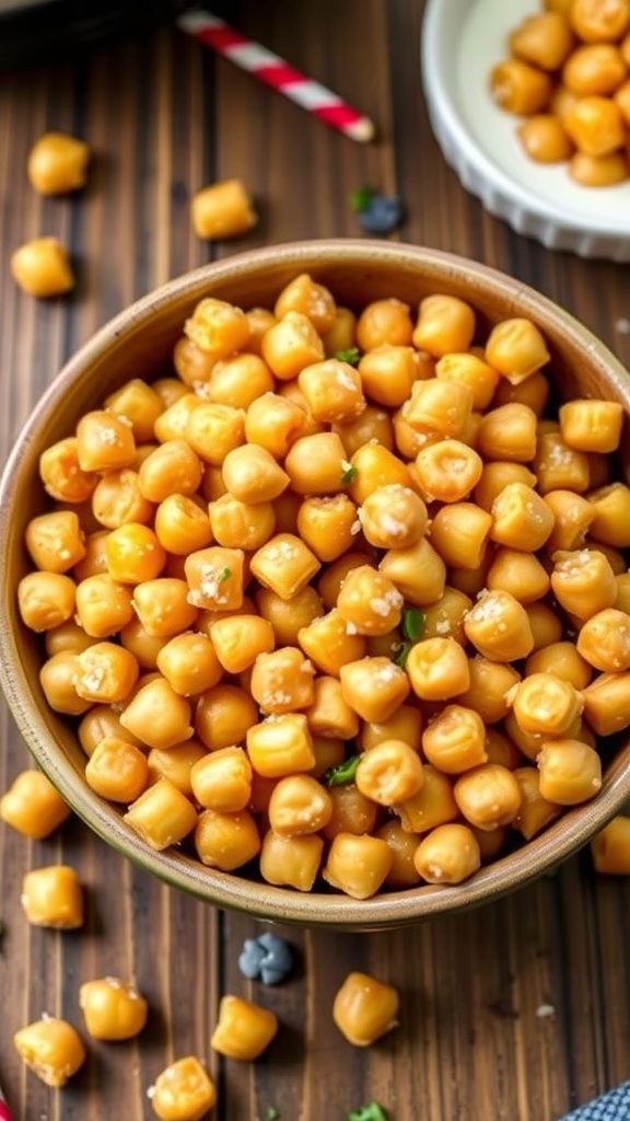 Crispy Air Fryer Ranch Garbanzo Beans