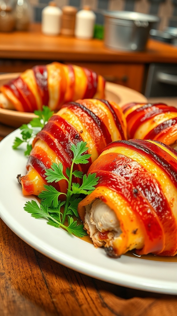 Savory Bacon-Wrapped Chicken Recipe