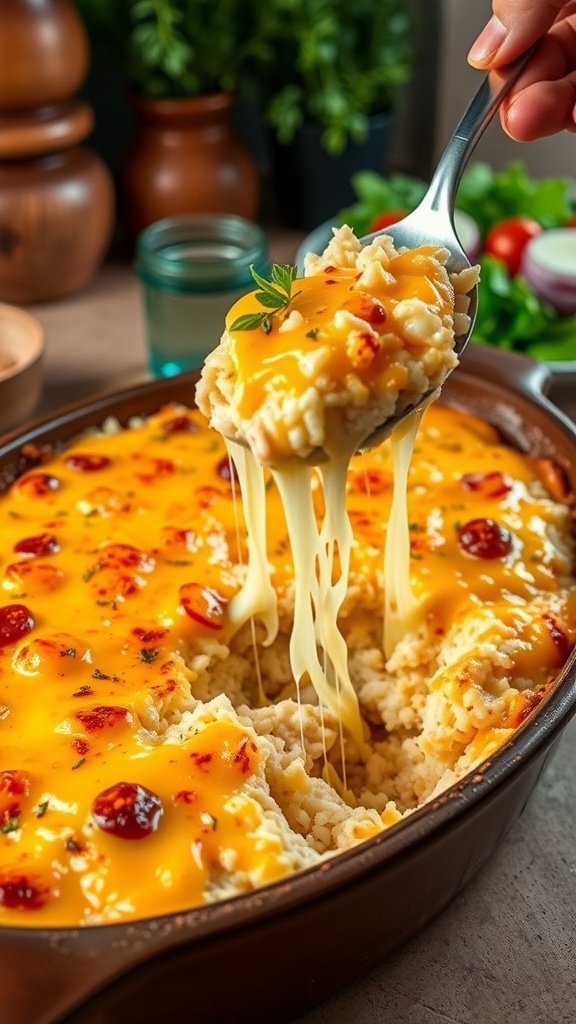Cheesy Chicken and Rice Casserole – oceandrivemiamibeach.com
