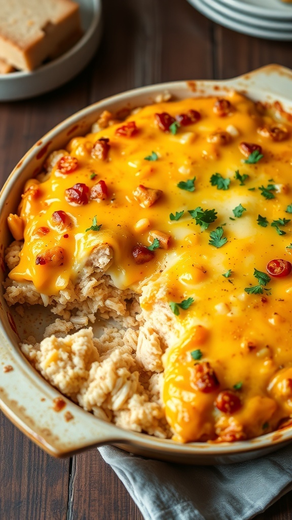 Cheesy Chicken and Rice Casserole Recipe – oceandrivemiamibeach.com