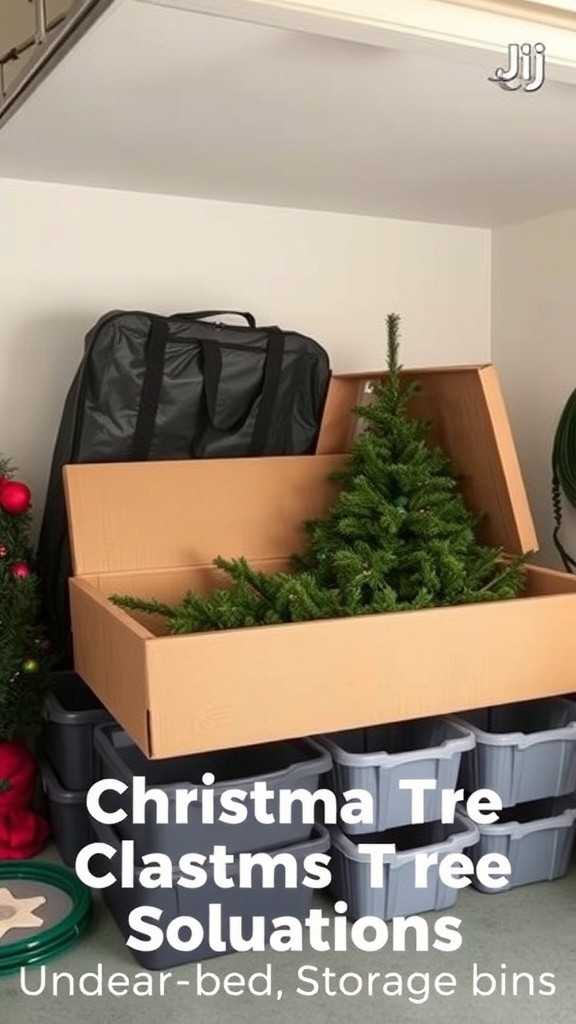 Creative Christmas Tree Storage Ideas