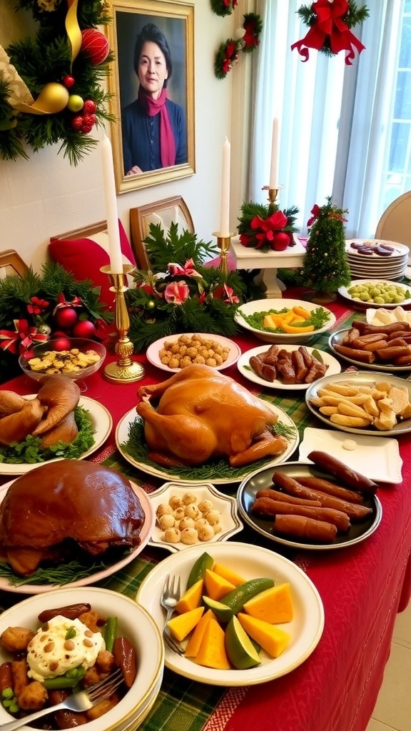 Christmas Dinner Buffet Ideas for Entertaining