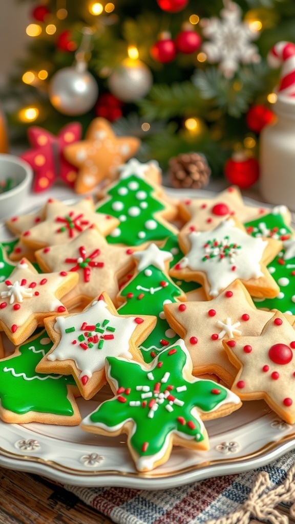 Eggless Christmas Cookies Recipes