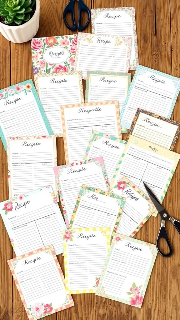 Free Printable Recipe Templates