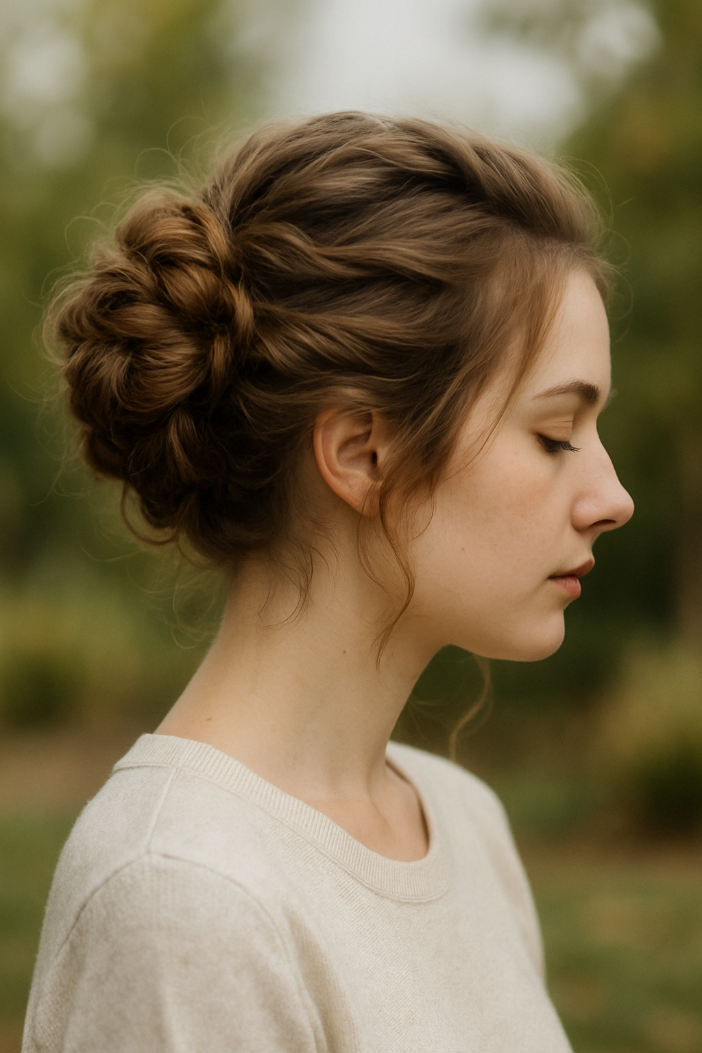 A young girl with classic bob dreads hairstyle, showcasing a playful and stylish look.