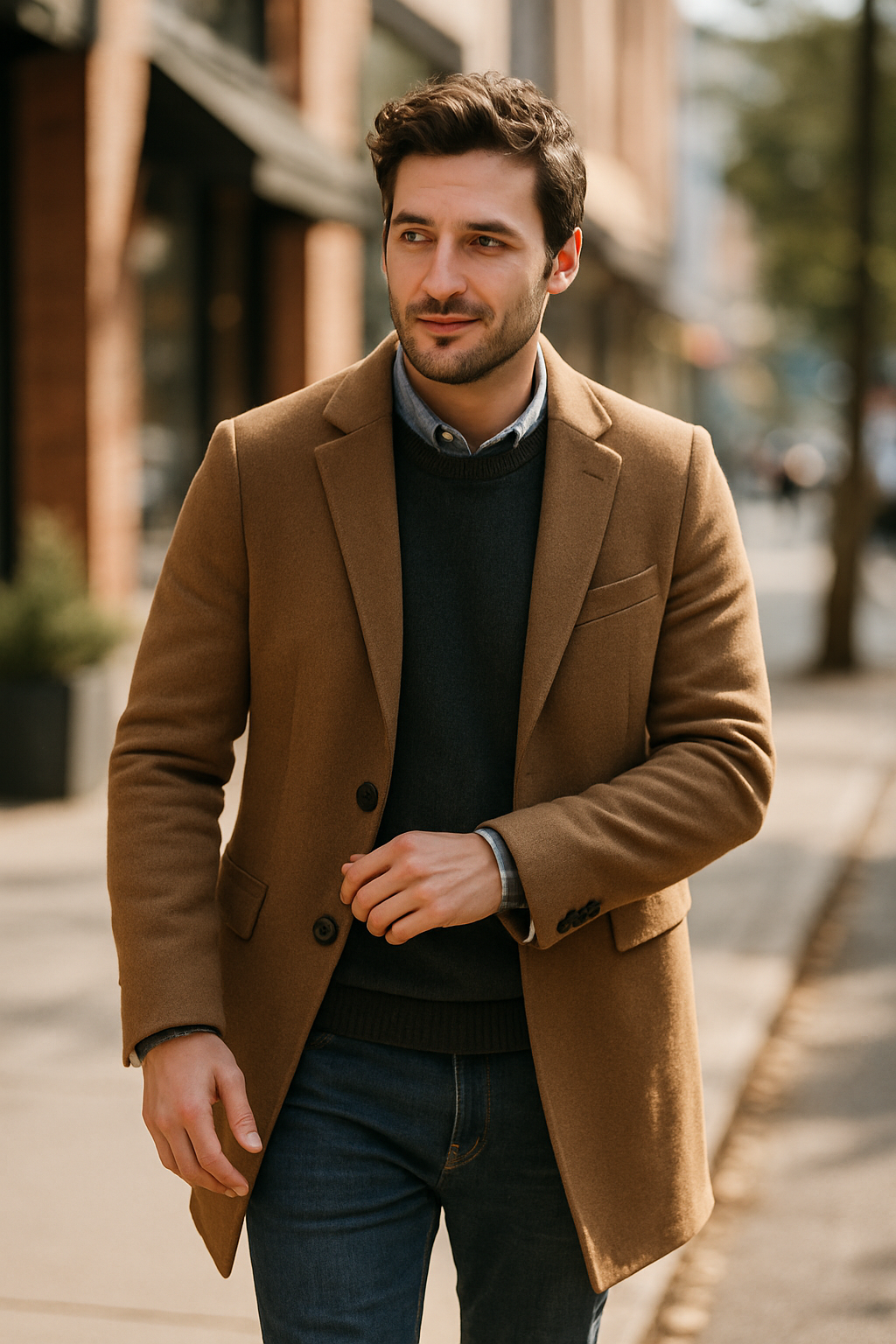 A stylish gray suit with a modern twist, showcasing various color combinations.