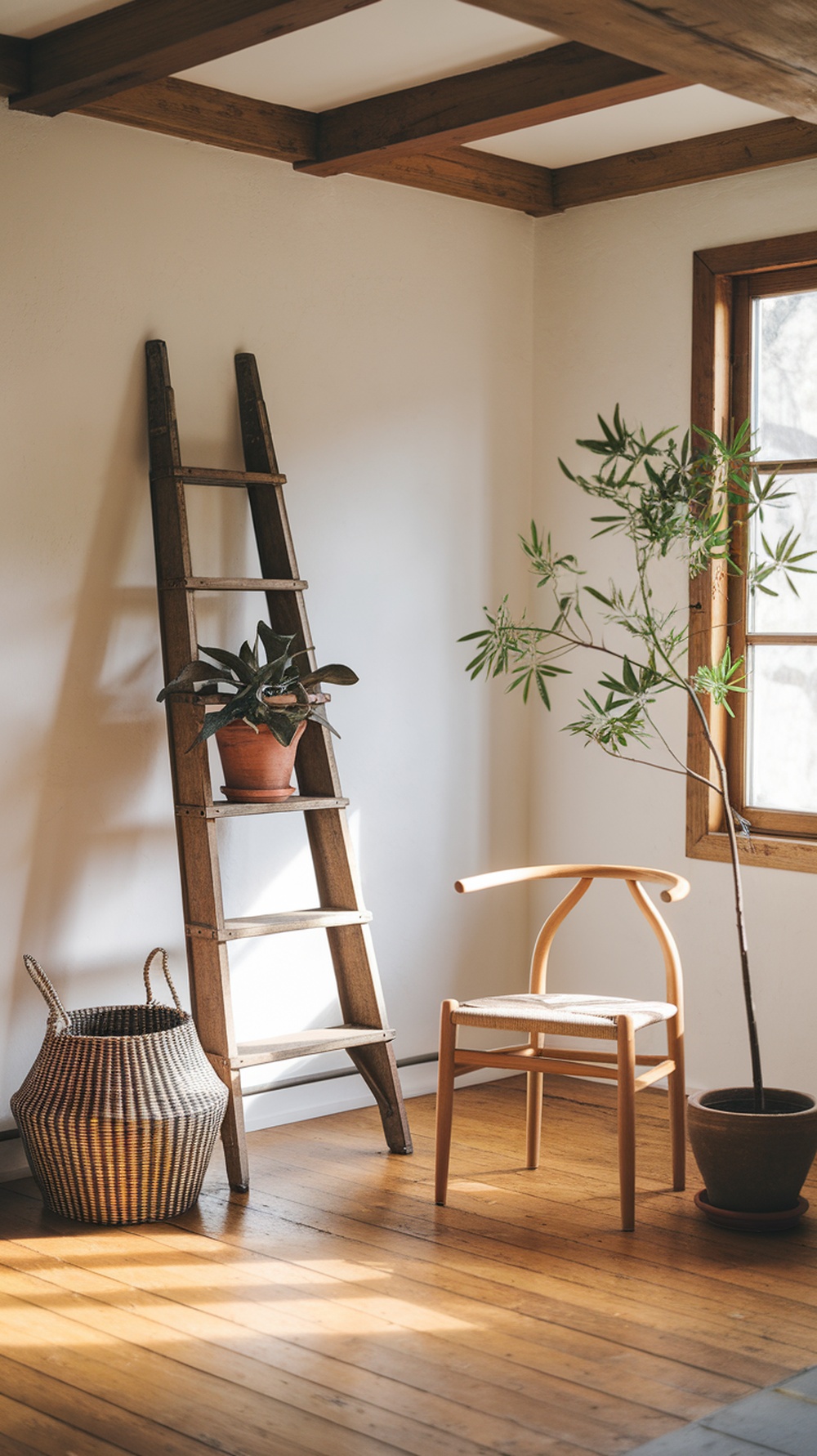 An outdoor nativity scene with figures of Mary, Joseph, and baby Jesus, surrounded by animals and soft lights.