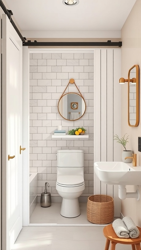15 Creative Small Bathroom Ideas to Maximize Your Space - Smart Decor Tips