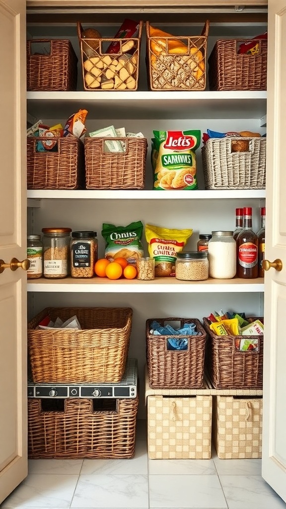 pantry closet shelving ideas