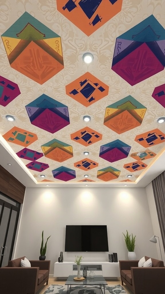 Ceiling Wallpaper Ideas