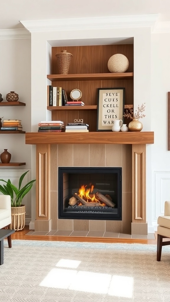 gas fireplace ideas