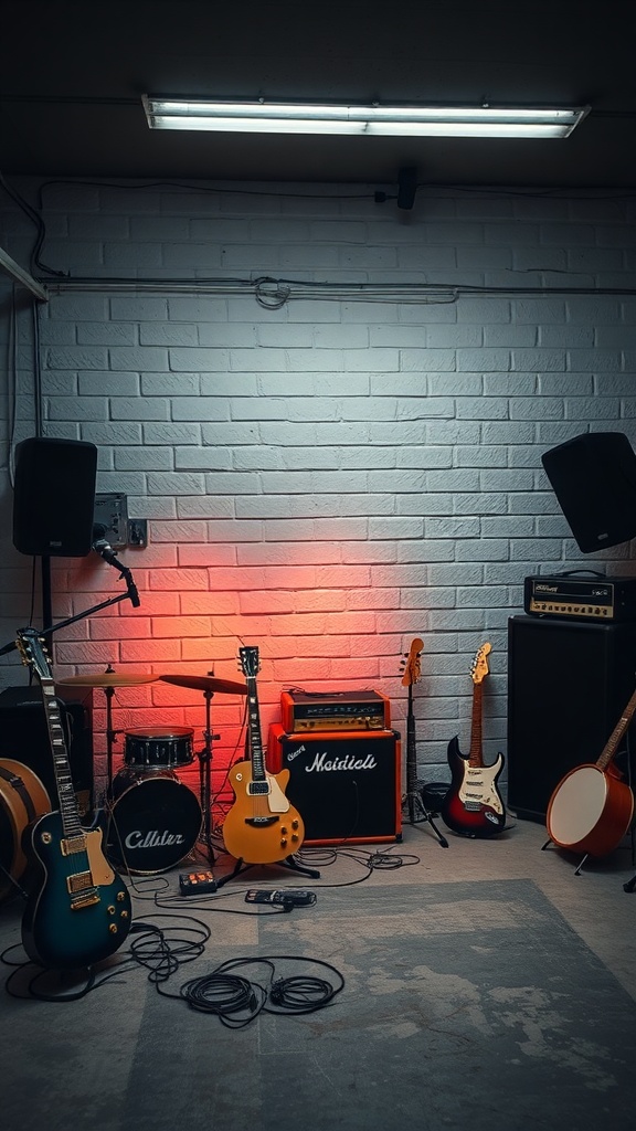 garage hangout ideas