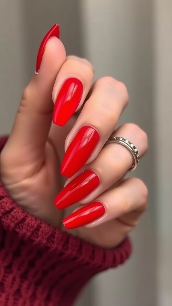 red nail ideas