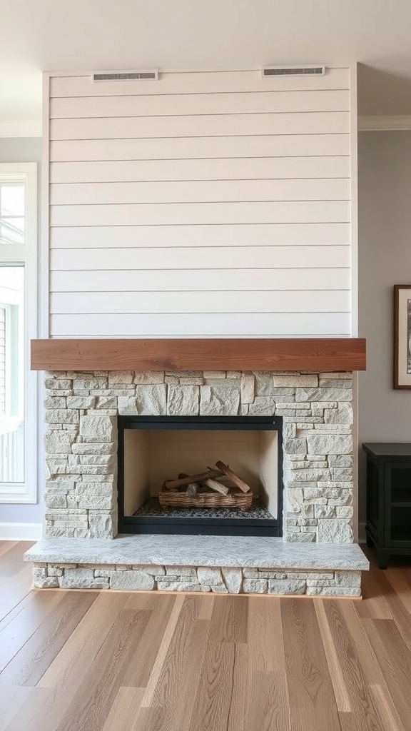 shiplap fireplace ideas