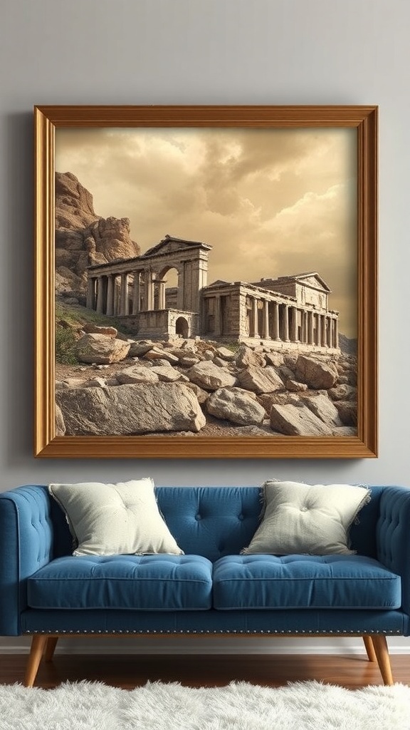 Zeffo Ancient Ruins with stone columns and a clear sky