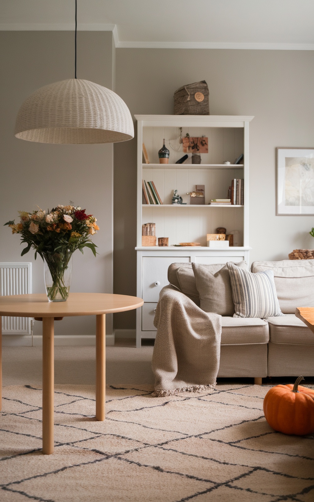 Ikea Ranarp Pendant Lamp in a cozy living room setting