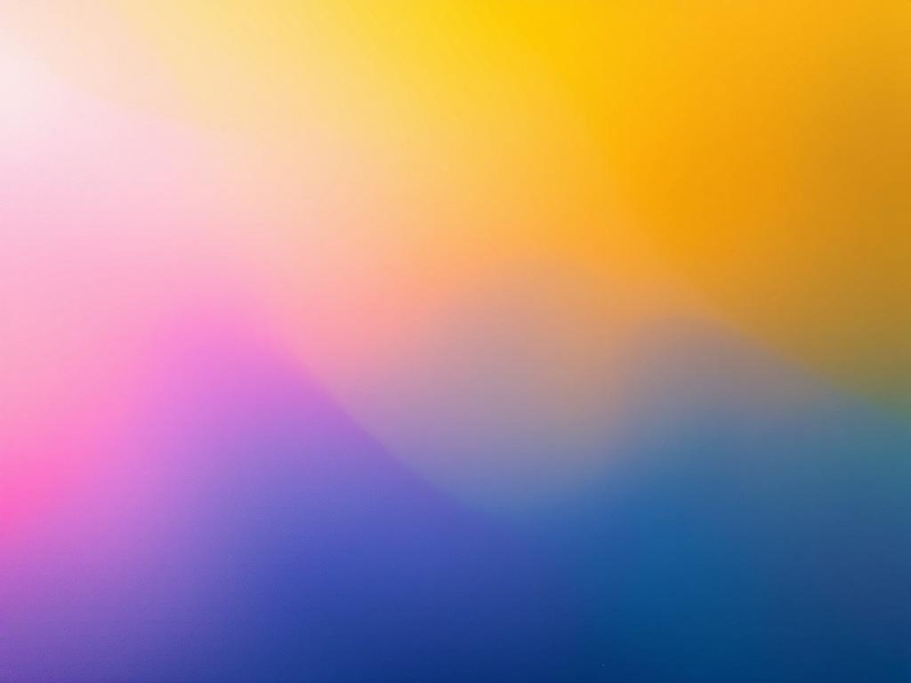A colorful gradient transitioning from yellow to pink to blue.