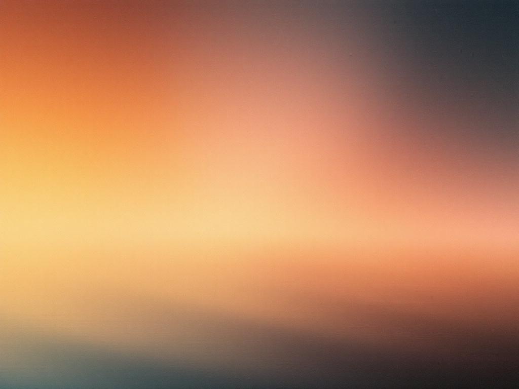A gradient image showcasing warm oranges blending into soft blues, representing a monochromatic color scheme.