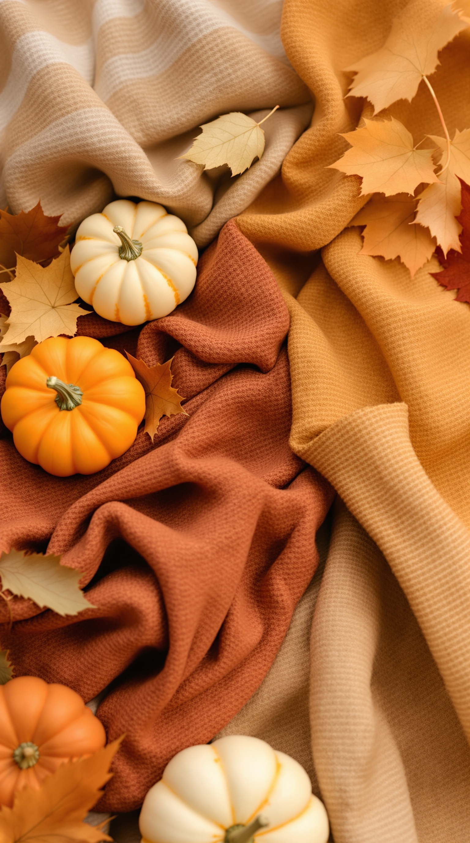 A bowl of natural ingredients on soft fabrics, representing sustainable materials.