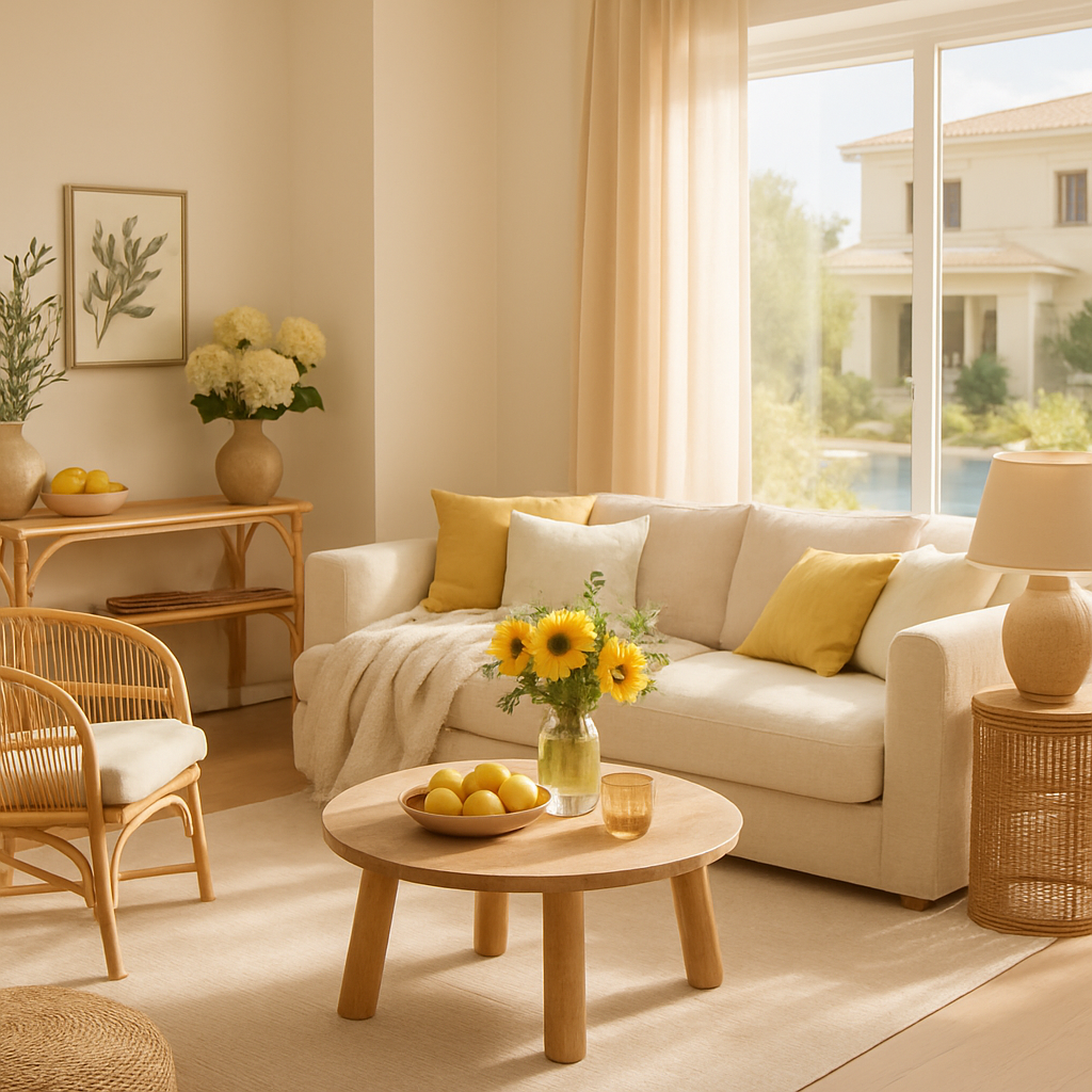 Schickes Badezimmer mit Spa-Feeling, hell und einladend