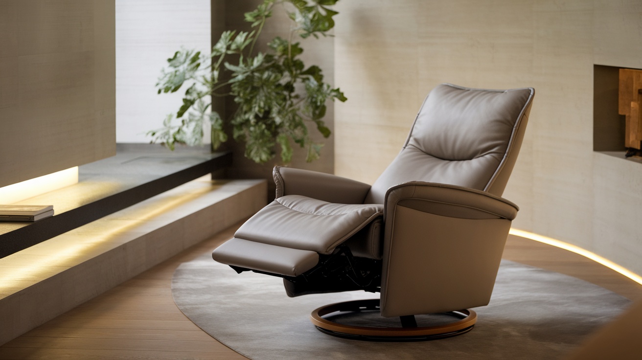 A stylish Zero Gravity Recliner in a modern setting