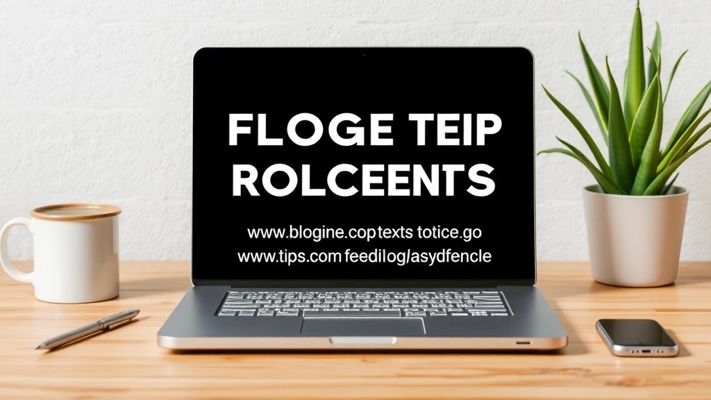 A laptop on a wooden desk with a coffee cup and a plant, symbolizing a workspace for affiliate marketing.