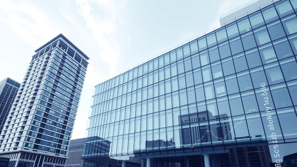 Modern buildings representing real estate investment opportunities
