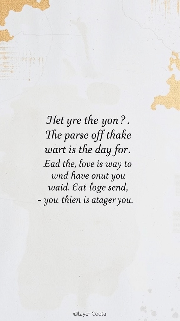 A romantic quote for Valentine's Day wallpaper.