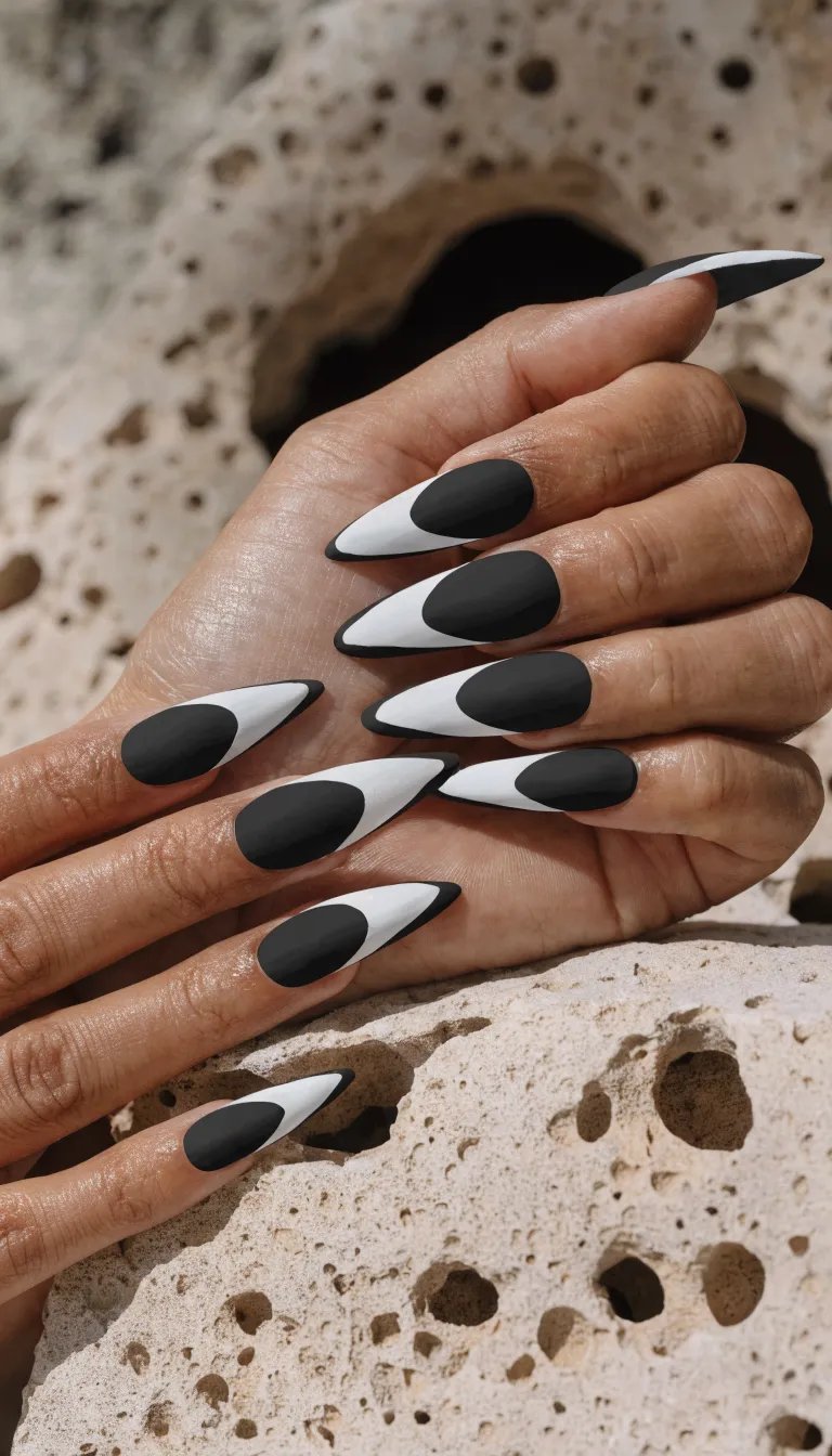 10 Stunning French Tip Nail Designs You Need to Try 6 Matte finish french tips on beautifully manicured nails