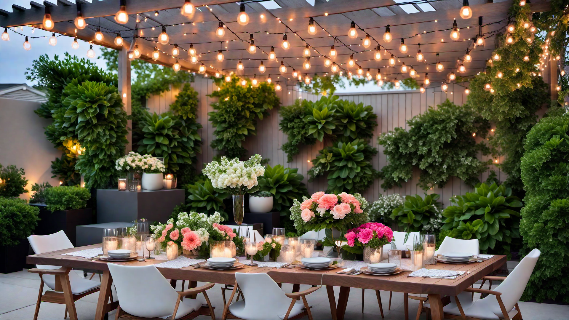 Outdoor Dining: Stylish Patio Table Setup