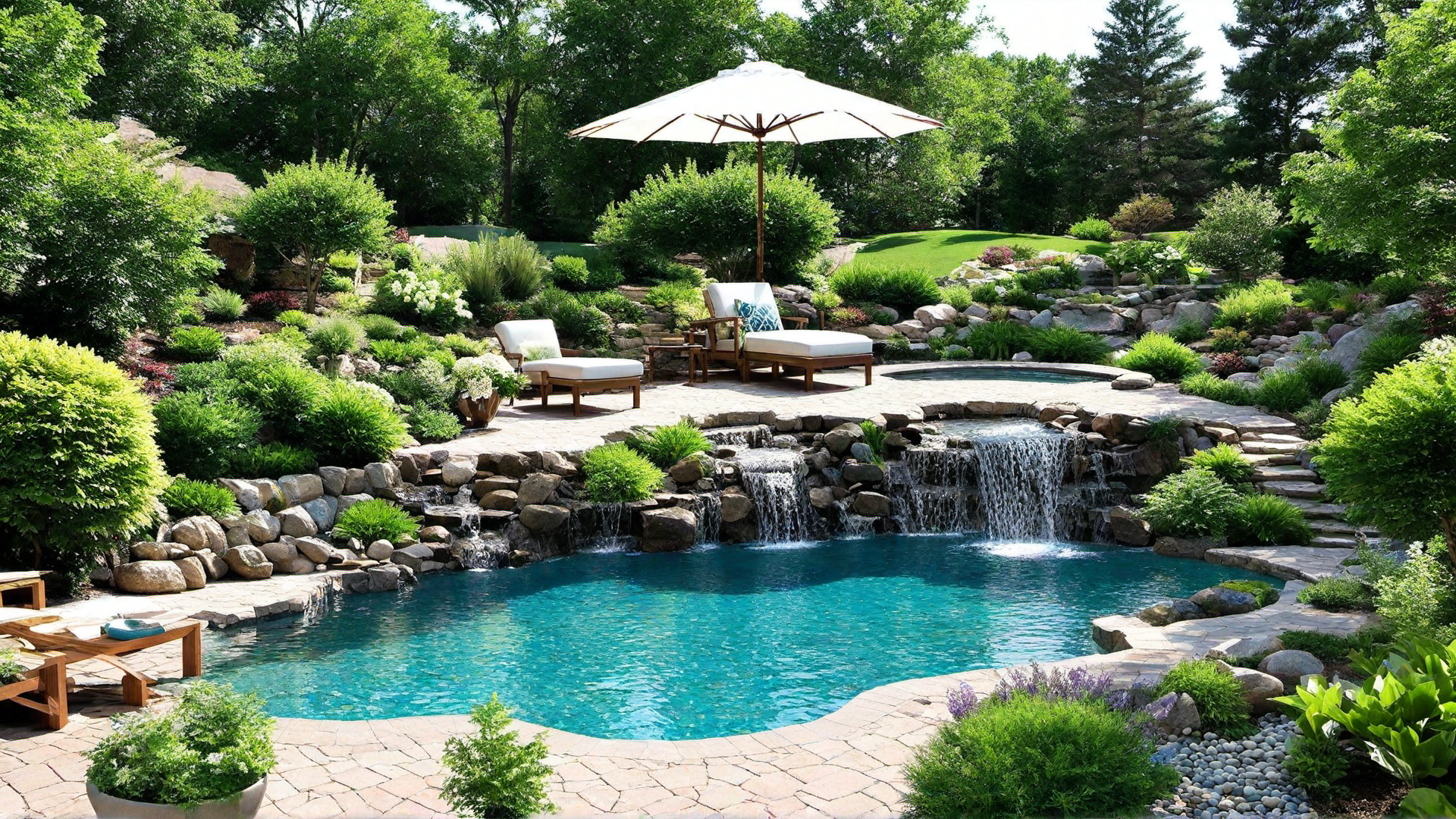 Natural Pool: Eco-Friendly Design with Pond-Like Features