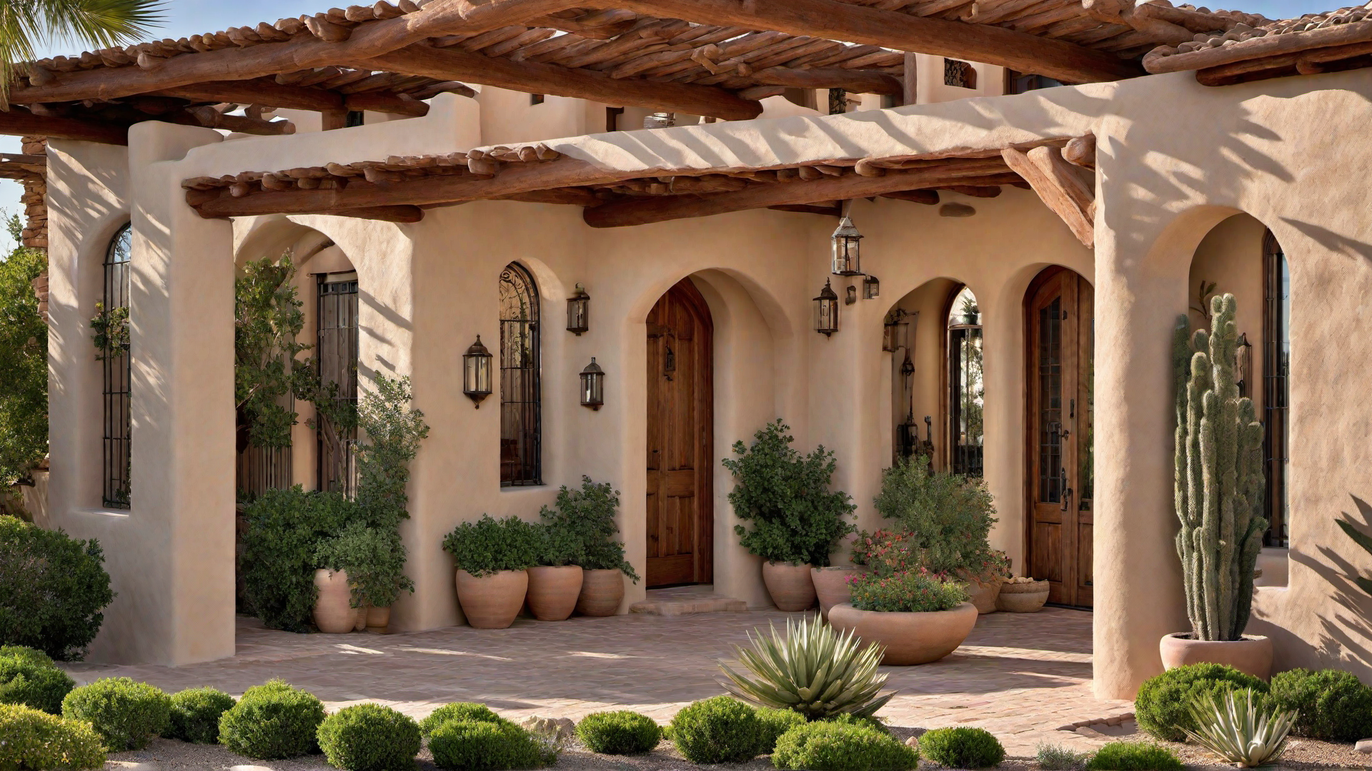 Stucco Finishes: Smooth Textures on Adobe Walls