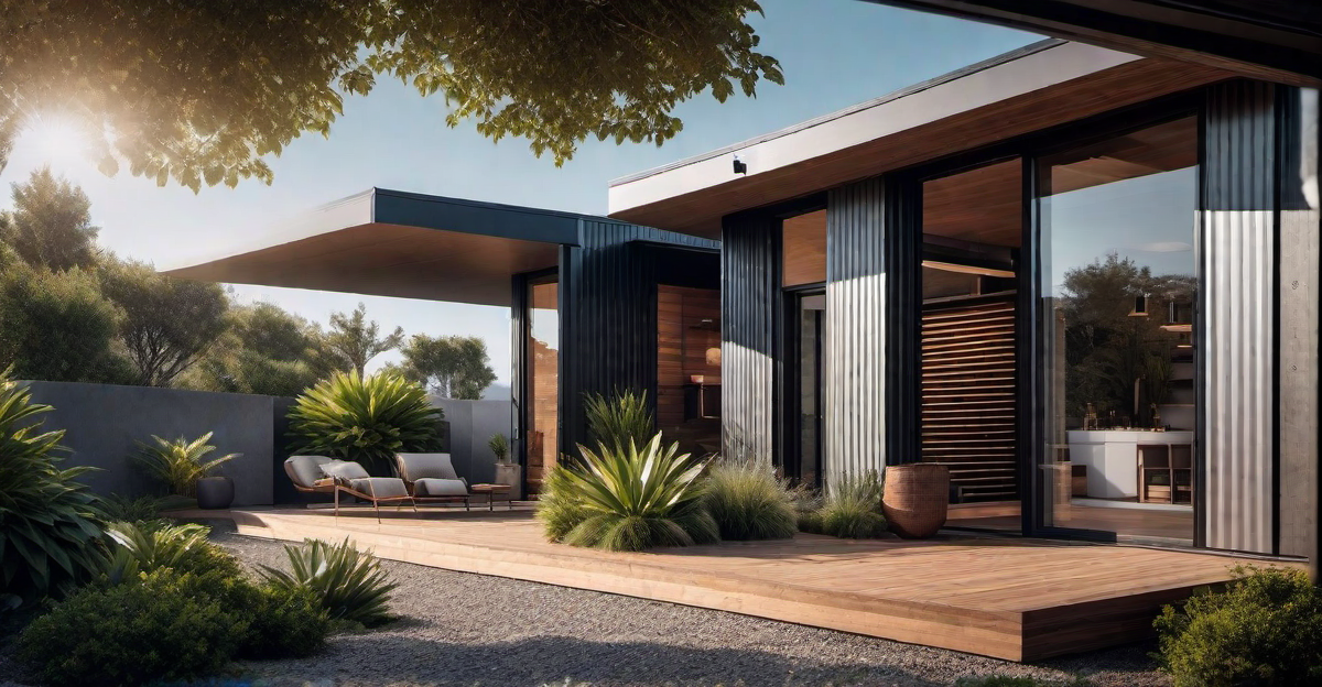 Natural Lighting: Enhancing Ambiance in Homemade Container Houses