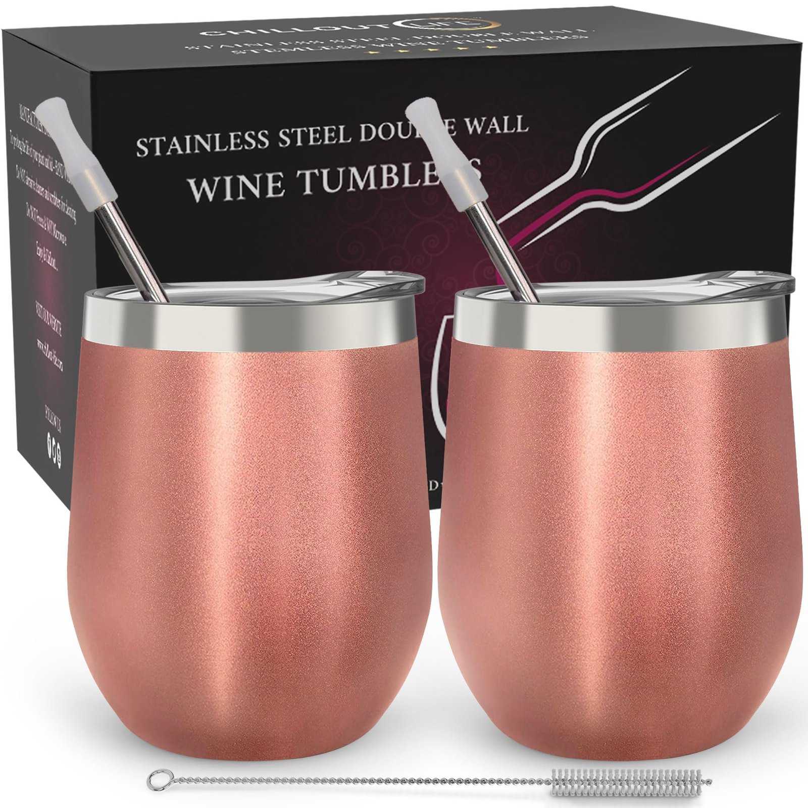 CHILLOUT LIFE Wine Tumblers
