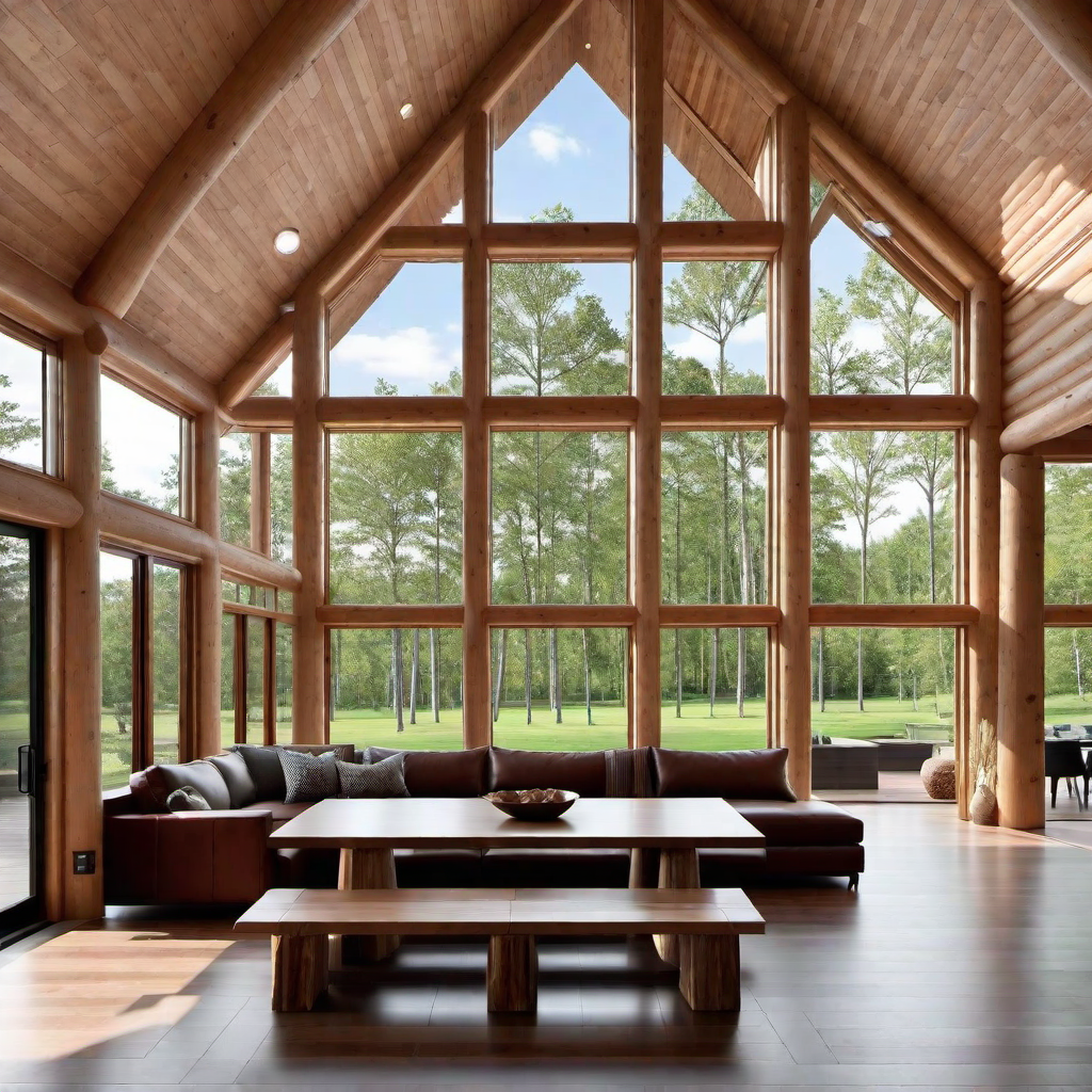 Log Cabin Windows: Design and Placement for Natural Light