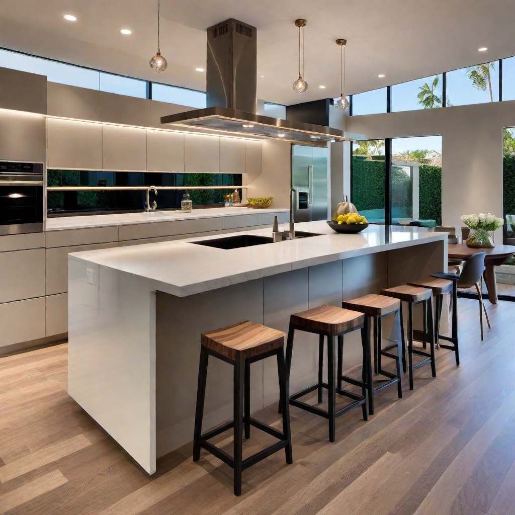 Island Oasis: Modern Kitchen Island Design Luxury