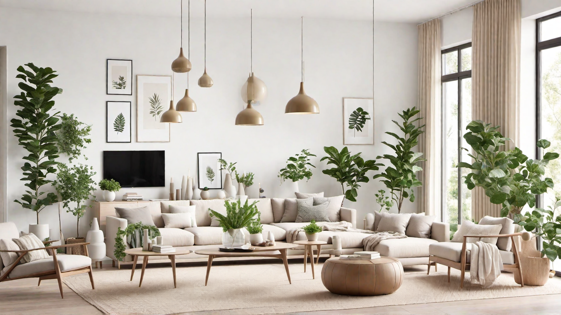 Scandinavian Simplicity: Beige Interior in Nordic Style