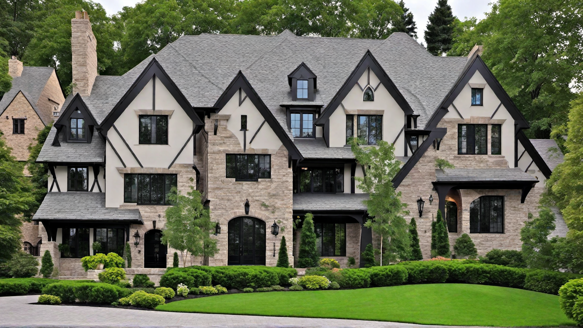 Stucco and Stone: Traditional Materials in Tudor Exteriors